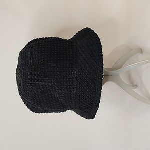 Vintage 1990s Black Corduroy Bucket‎ hat